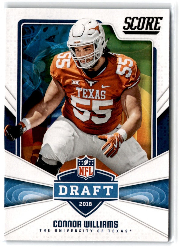 2018 Score NFL Draft Connor Williams #10