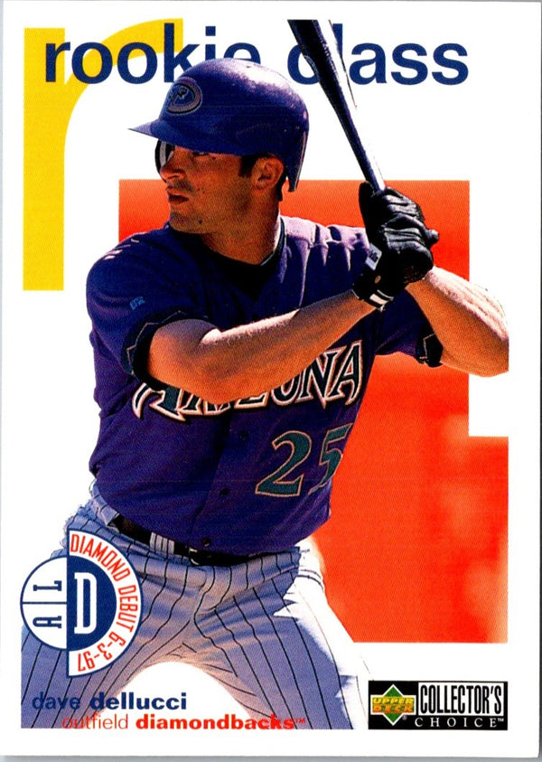 1998 Collector's Choice David Dellucci #417 Rookie