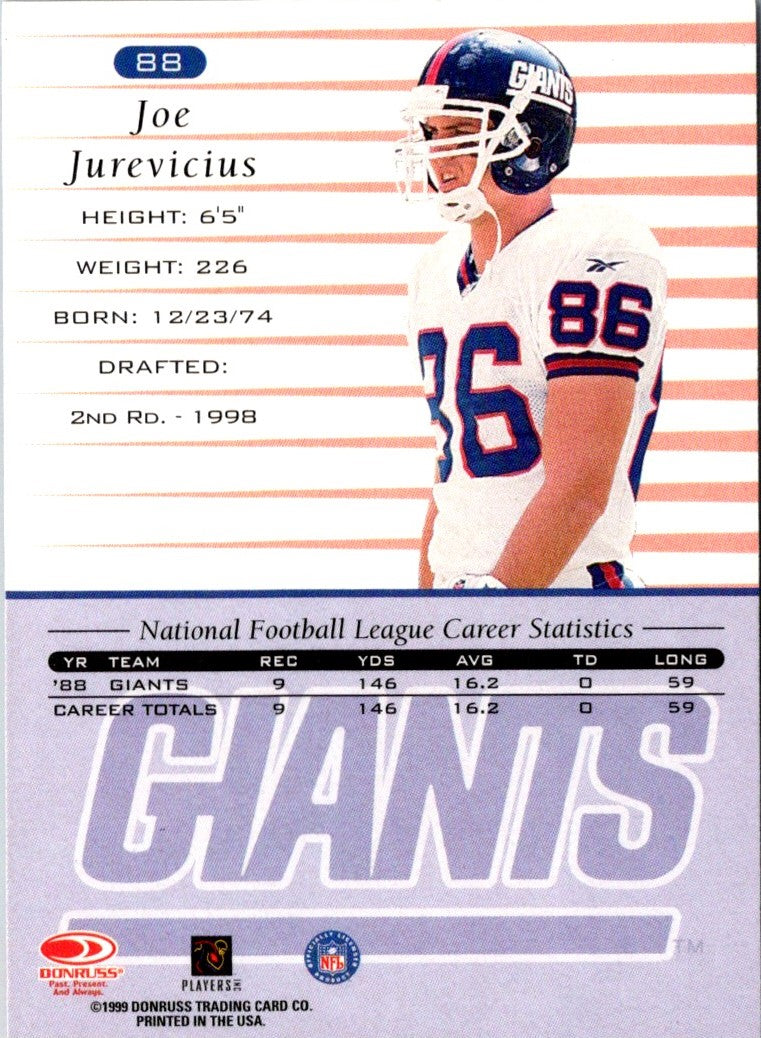 1999 Donruss Joe Jurevicius