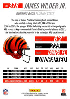 2014 Score James Wilder Jr. #378 Rookie