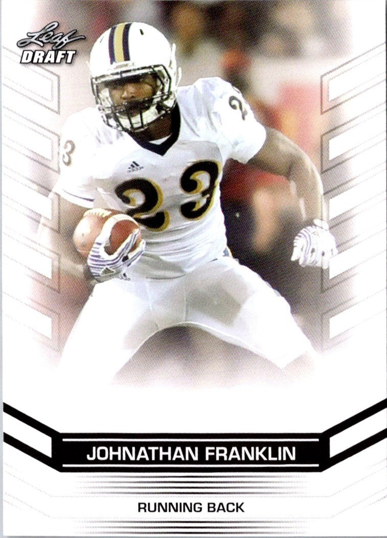 2013 Leaf Draft Johnathan Franklin