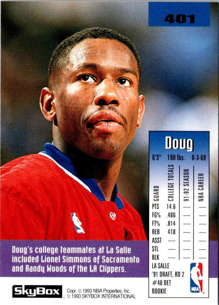 1992 SkyBox Doug Overton