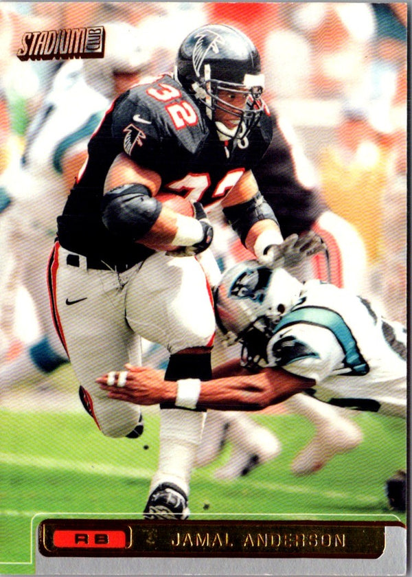 2001 Stadium Club Jamal Anderson #23