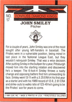 1990 Donruss Super Diamond Kings John Smiley #17