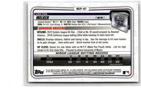 2020 Bowman Chrome Prospects Colton Welker #BCP-87