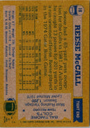 1981 Topps Reese McCall