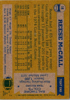 1981 Topps Reese McCall #8 NR-MT