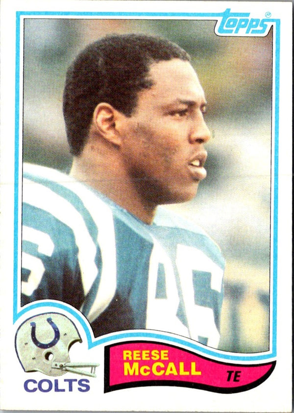 1981 Topps Reese McCall #8 NR-MT