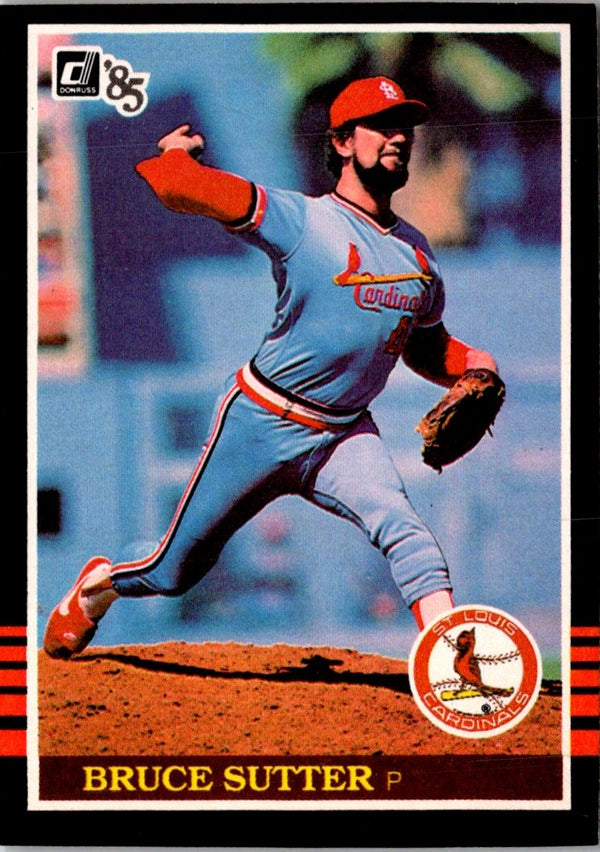 1985 Donruss Bruce Sutter #109