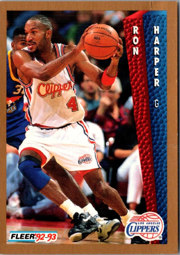 1992 Fleer Ron Harper #100