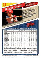 1993 Topps Gold Ruben Amaro #43
