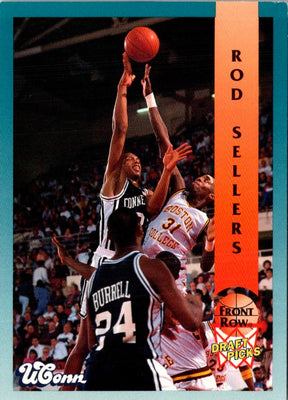 1992 Front Row Draft Picks Rod Sellers #59