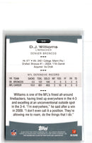 2010 Topps Platinum D.J. Williams