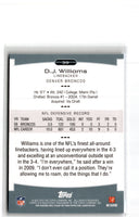 2010 Topps Platinum D.J. Williams #39