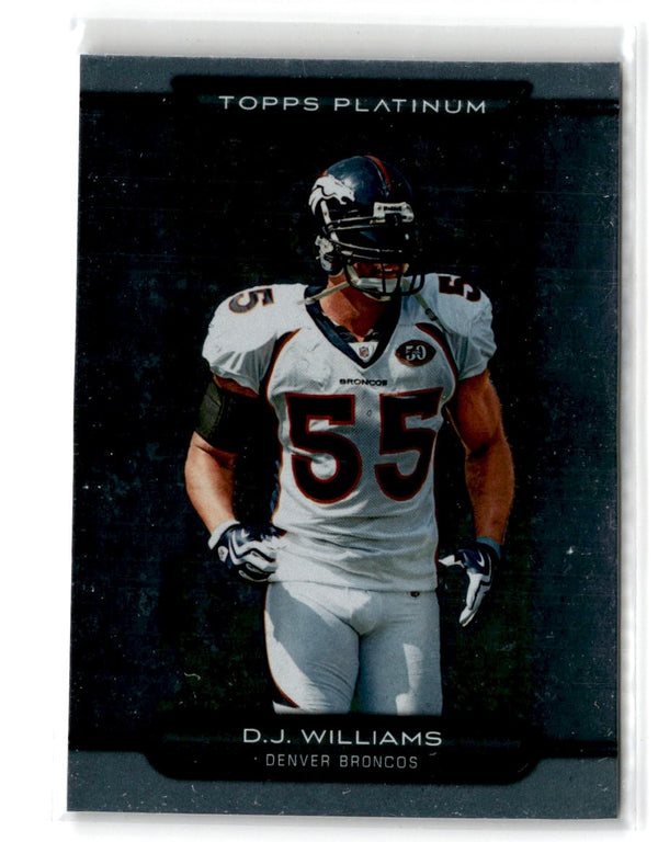 2010 Topps Platinum D.J. Williams #39