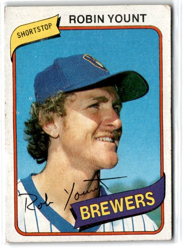 1980 Topps Robin Yount #265