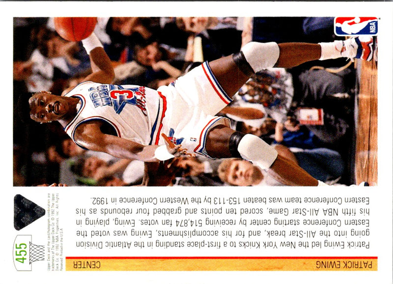 1992 Upper Deck NBA All-Star Set Patrick Ewing