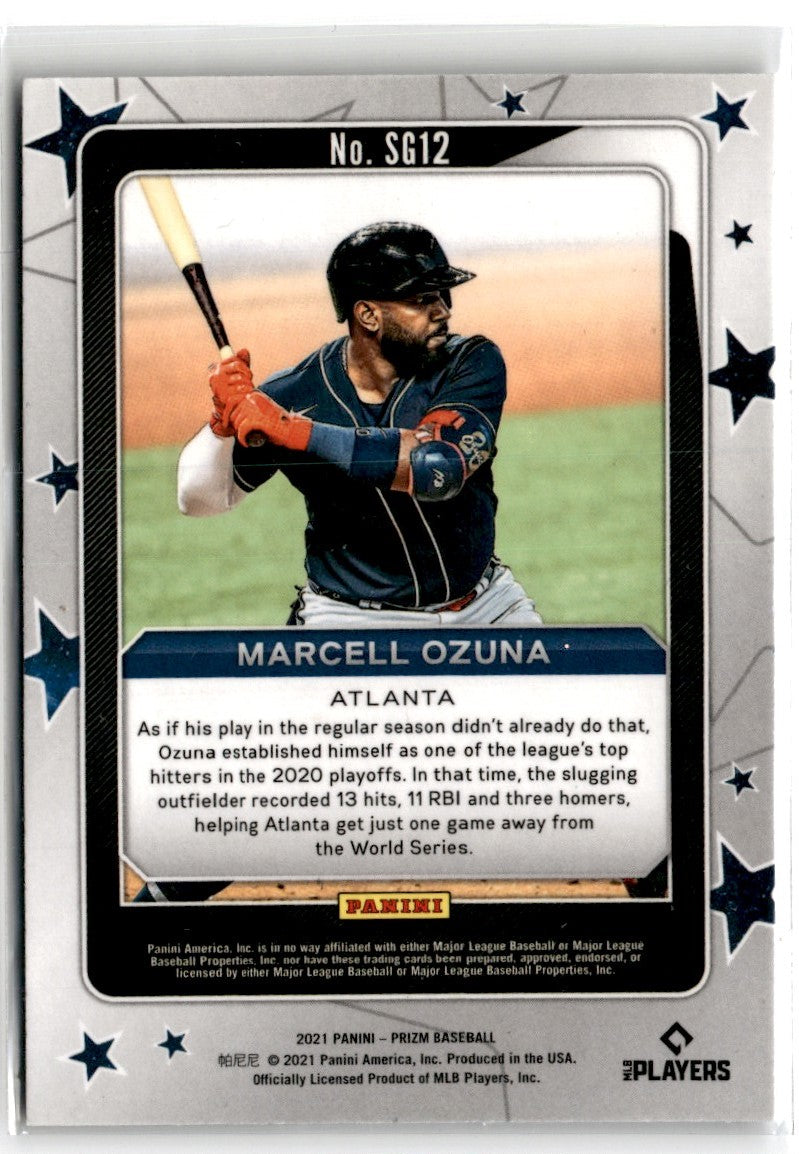 2021 Panini Prizm Star Gazing Marcell Ozuna