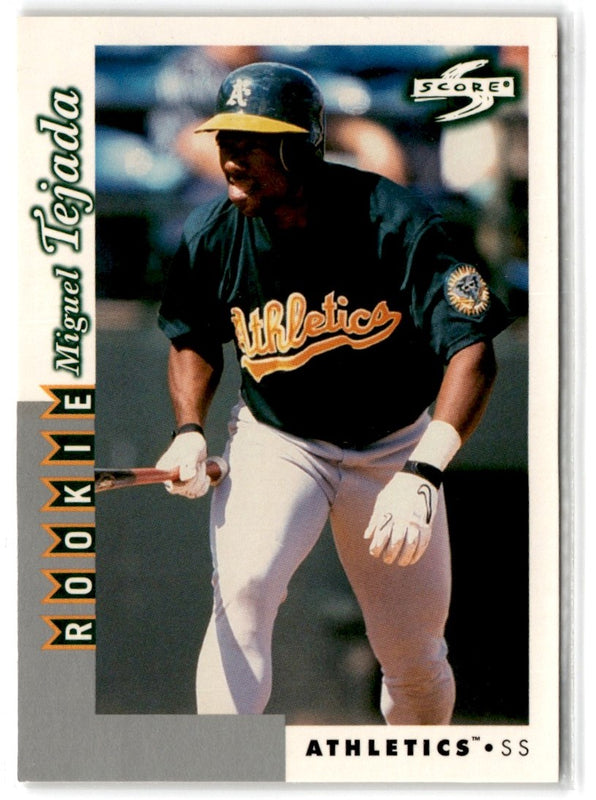 1998 Score Rookie & Traded Miguel Tejada #RT251