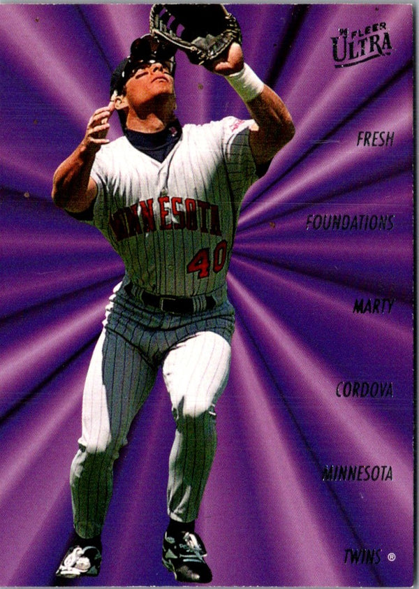 1995 Leaf Marty Cordova #358