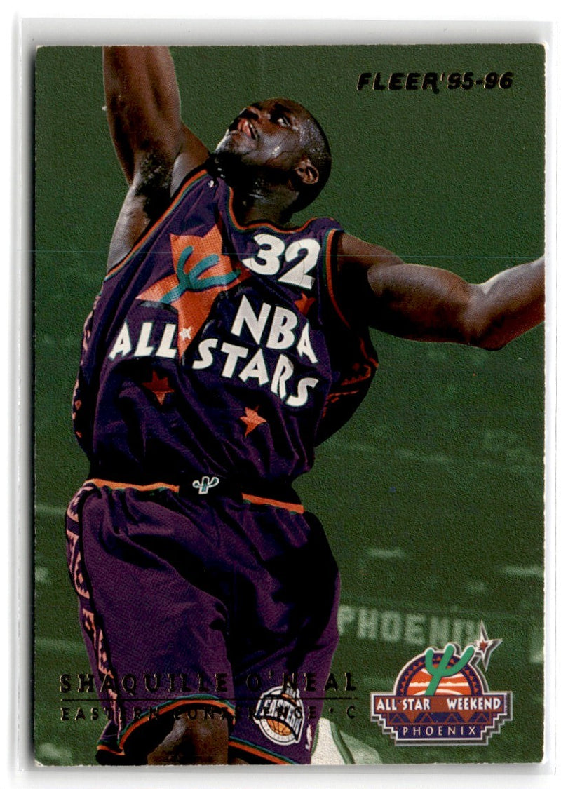 1995 SkyBox E-XL Blue Hakeem Olajuwon