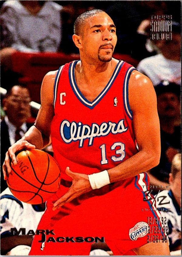 1993 Stadium Club Mark Jackson #108