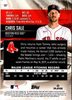 2021 Stadium Club Chris Sale #187