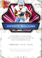 2021 Wild Card Javonte Williams #115