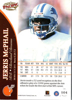 1999 Pacific Jerris McPhail #104