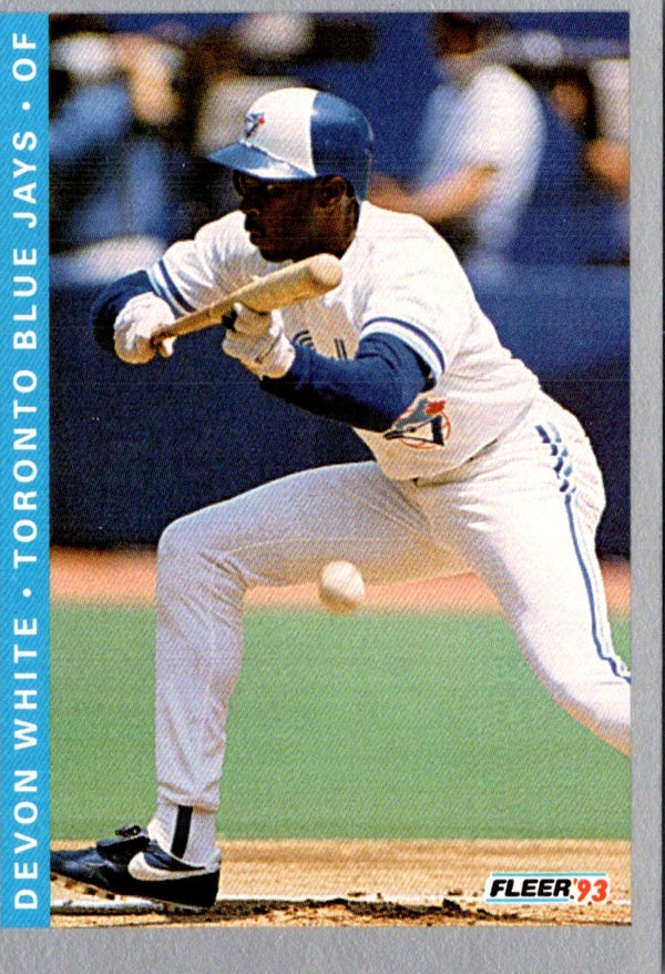 1993 Fleer Devon White #342