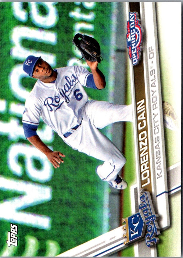 2017 Topps Opening Day Lorenzo Cain #98