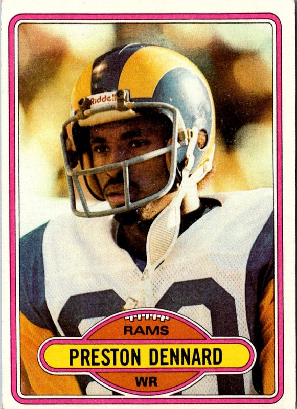 1980 Topps Preston Dennard #162 Rookie