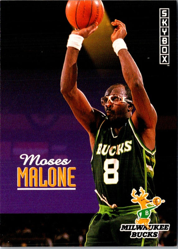 1992 SkyBox Moses Malone #137