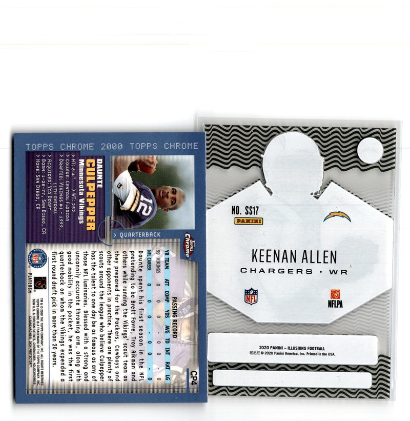 2020 Panini Illusions Shining Stars Keenan Allen