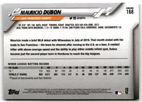 2020 Topps Chrome Mauricio Dubon #168 Rookie
