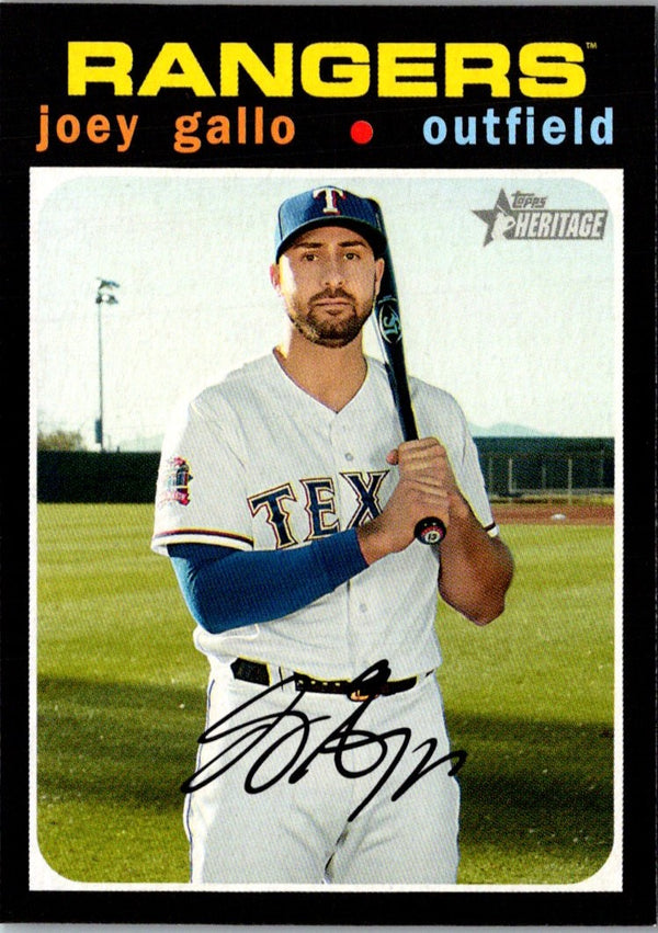 2020 Topps Heritage Joey Gallo #233