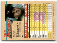 1992 Bowman Randy Myers #154