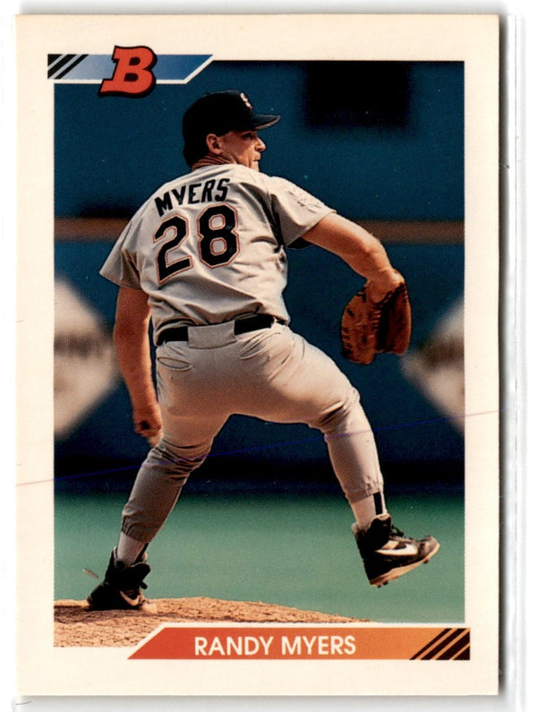 1992 Bowman Randy Myers #154