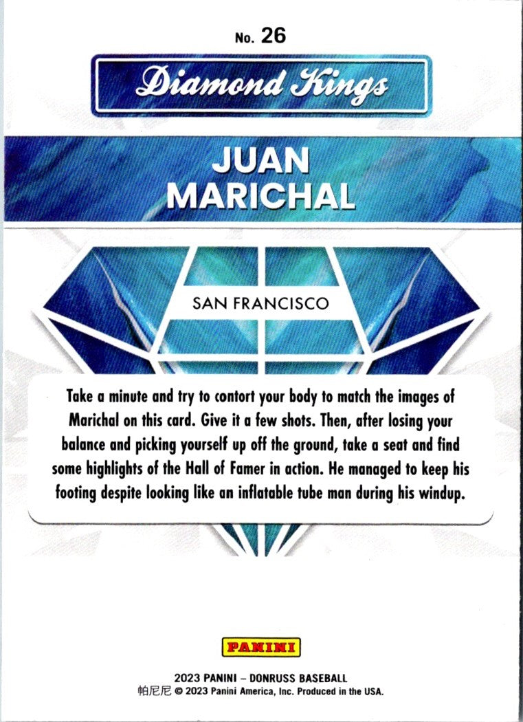 2023 Donruss Juan Marichal