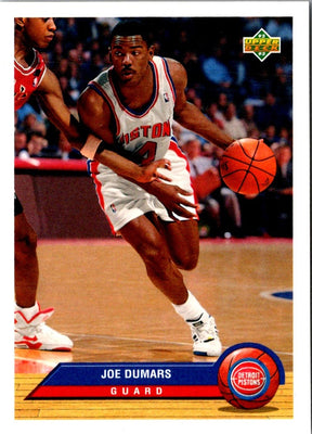 1992 Upper Deck McDonald's Joe Dumars #P11