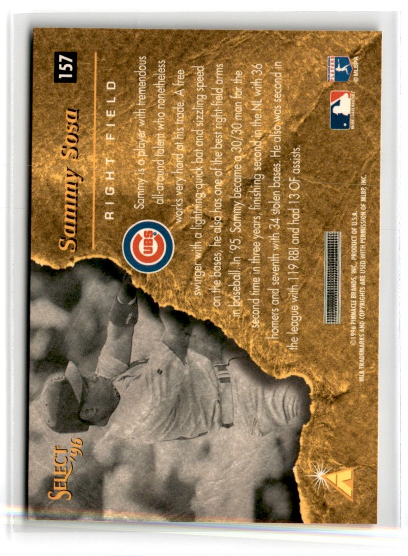 1996 Select Sammy Sosa