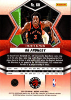 2021 Panini Mosaic OG Anunoby #60