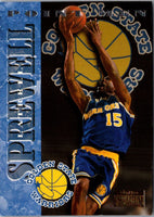 1996 SkyBox Premium Star Ruby Latrell Sprewell #256