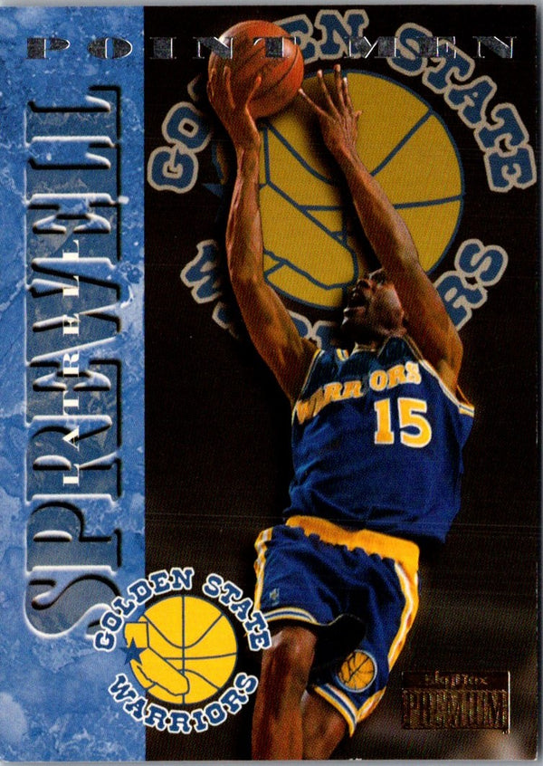 1996 SkyBox Premium Star Ruby Latrell Sprewell #256
