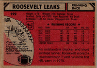 1980 Topps Roosevelt Leaks #192