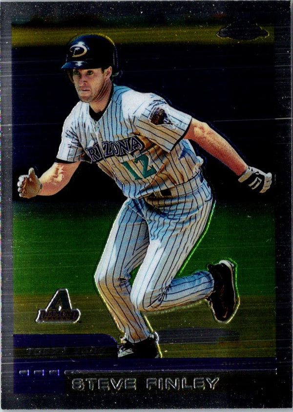 2000 Topps Chrome Steve Finley #160