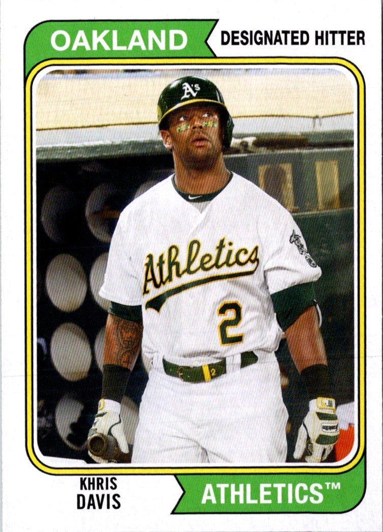 2020 Topps Archives Khris Davis