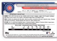 2024 Bowman Green Pattern Christopher Morel #91