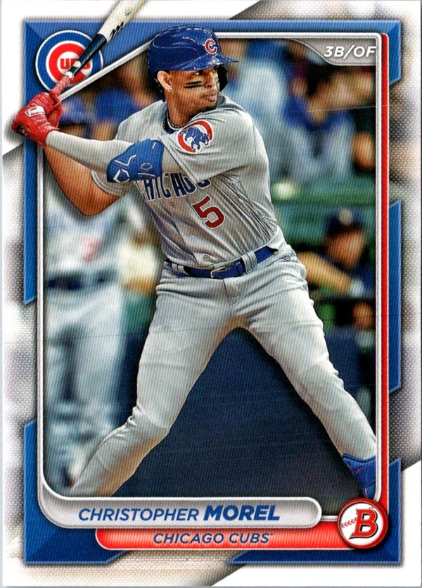 2024 Bowman Green Pattern Christopher Morel #91