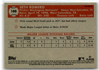 2021 Topps Chrome Platinum Anniversary Seth Romero #100